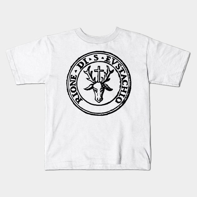 Rione S. Eustachio b-text Kids T-Shirt by NextStop